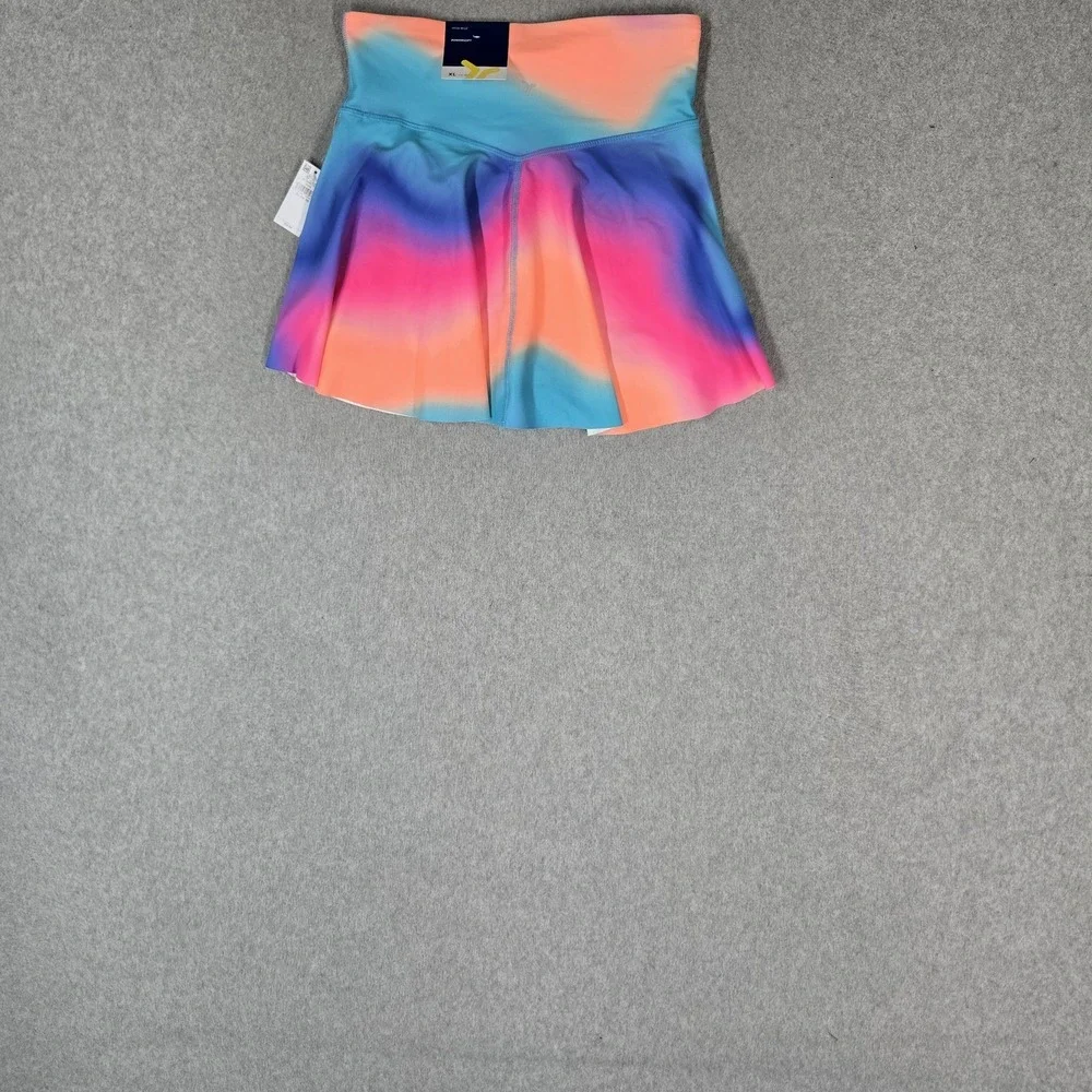 Old Navy Active Girls Activewear Skort XL (14-16) Pink Skort Graphic POWERSOFT